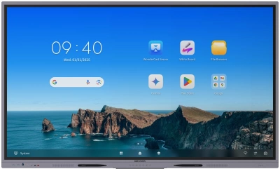 شاشة تفاعلية 86 بوصة 4K أندرويد من هيكفيجن – DS-D5A86RB/A3