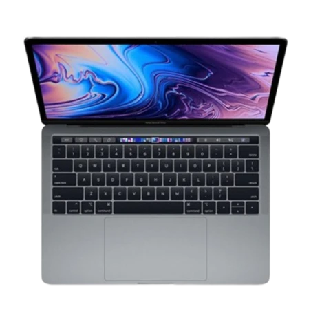 لاب توب أبل ماك بوك برو 2018 A1990 - كور i7 الجيل الثامن، ذاكرة 500GB، رامات 16GB، شاشة 15.4 بوصة