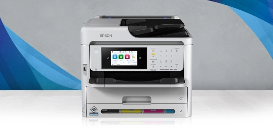 طابعه Epson WorkForce Pro WF-C5390 طابعة ملونة لاسلكية
