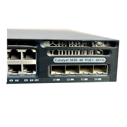 مفتاح Cisco Catalyst 3650 48 منفذ 2*10 جيجابايت (Poe+)
