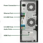 HP Workstation Z240 Tower desktop PC Intel Xeon E3-1240  32GB RAM 512GB SSD Nvidia Quadro K5000 4G